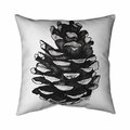 Begin Home Decor 20 x 20 in. Pine Cone-Double Sided Print Indoor Pillow 5541-2020-MI99